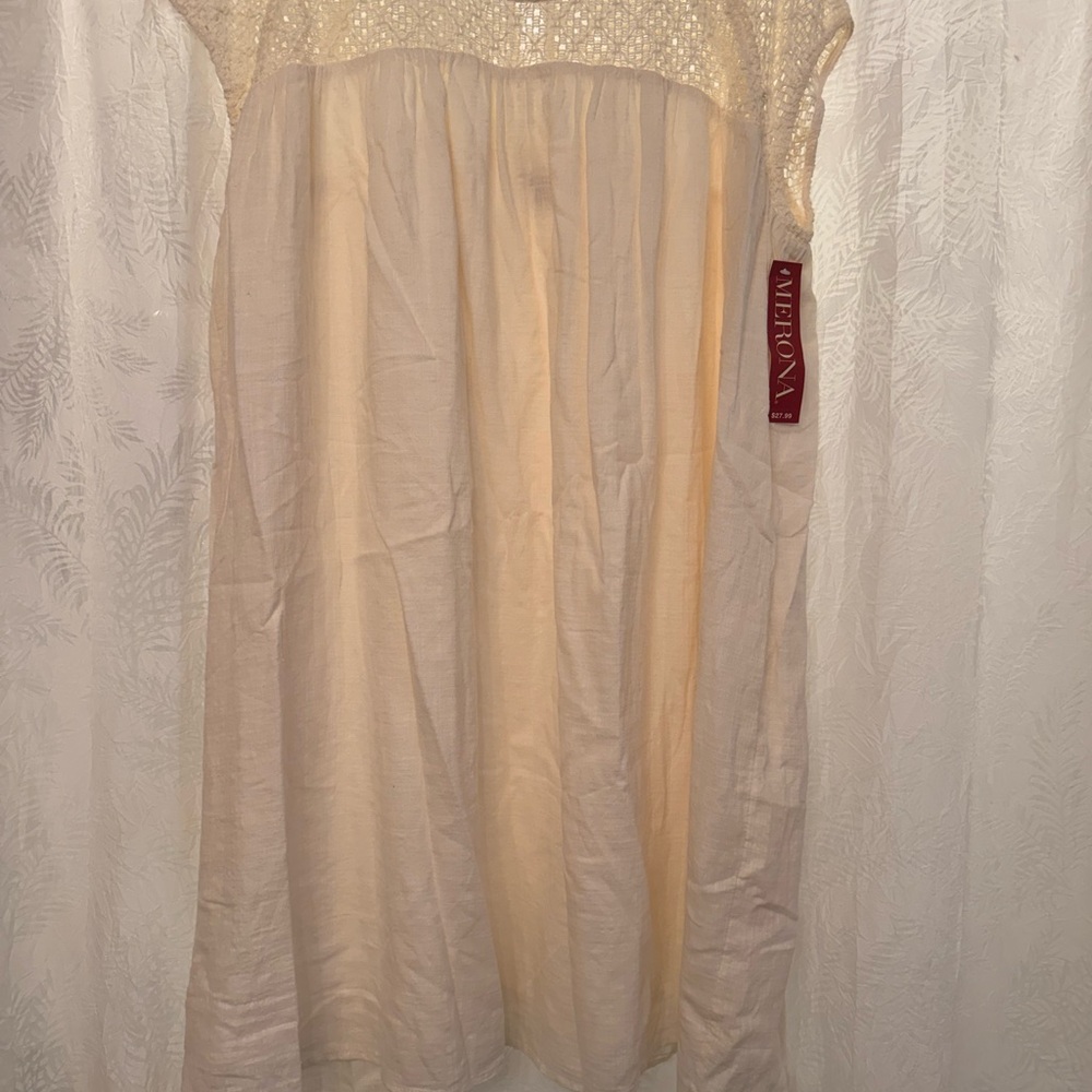 Merona Cream Dress